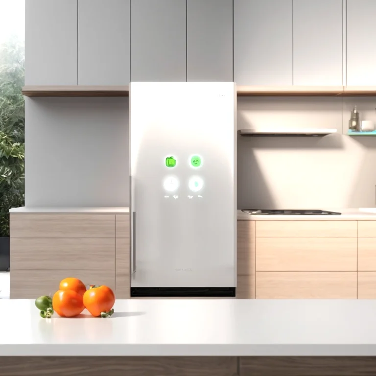 AI Kühlschrank in Aktion